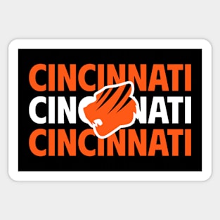 Cincinnati Ohio Football Sticker